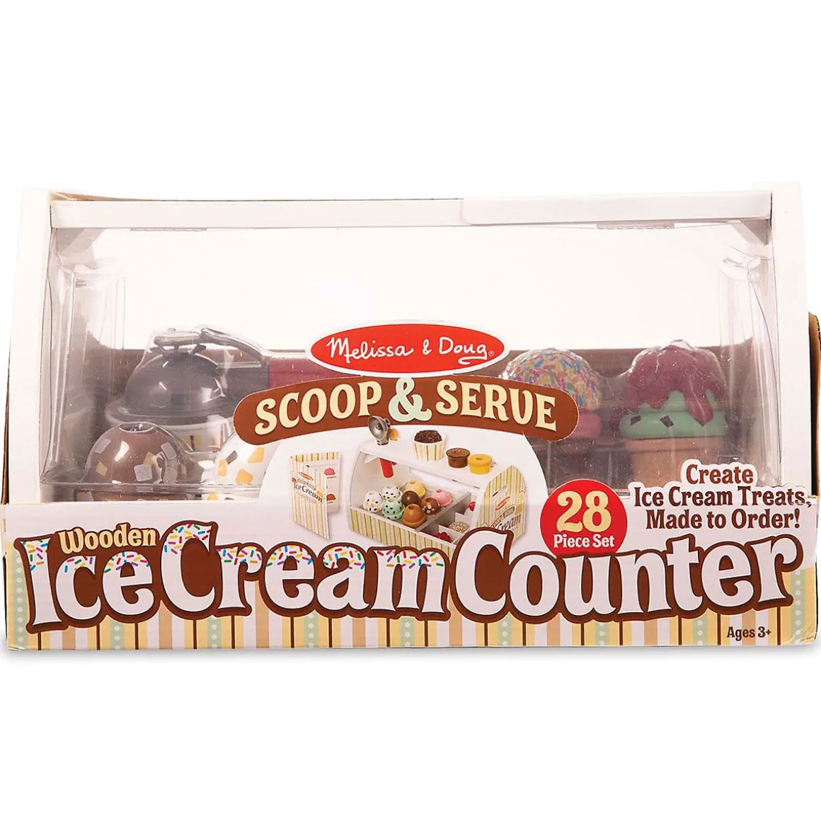 Scoop & Serve Personalized Ice Cream Counter