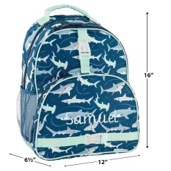 Shark Personalized Backpack by Stephen Joseph®