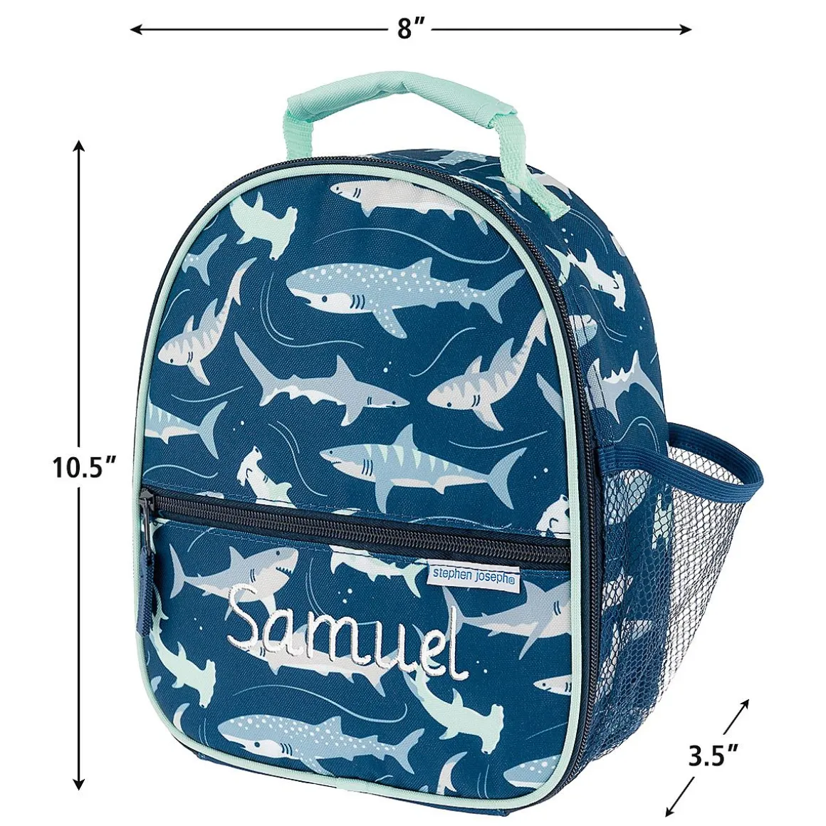 Shark Personalized Lunch Tote by Stephen Joseph®