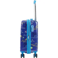 Sharks Personalized Hard Shell Rolling Luggage for Kids