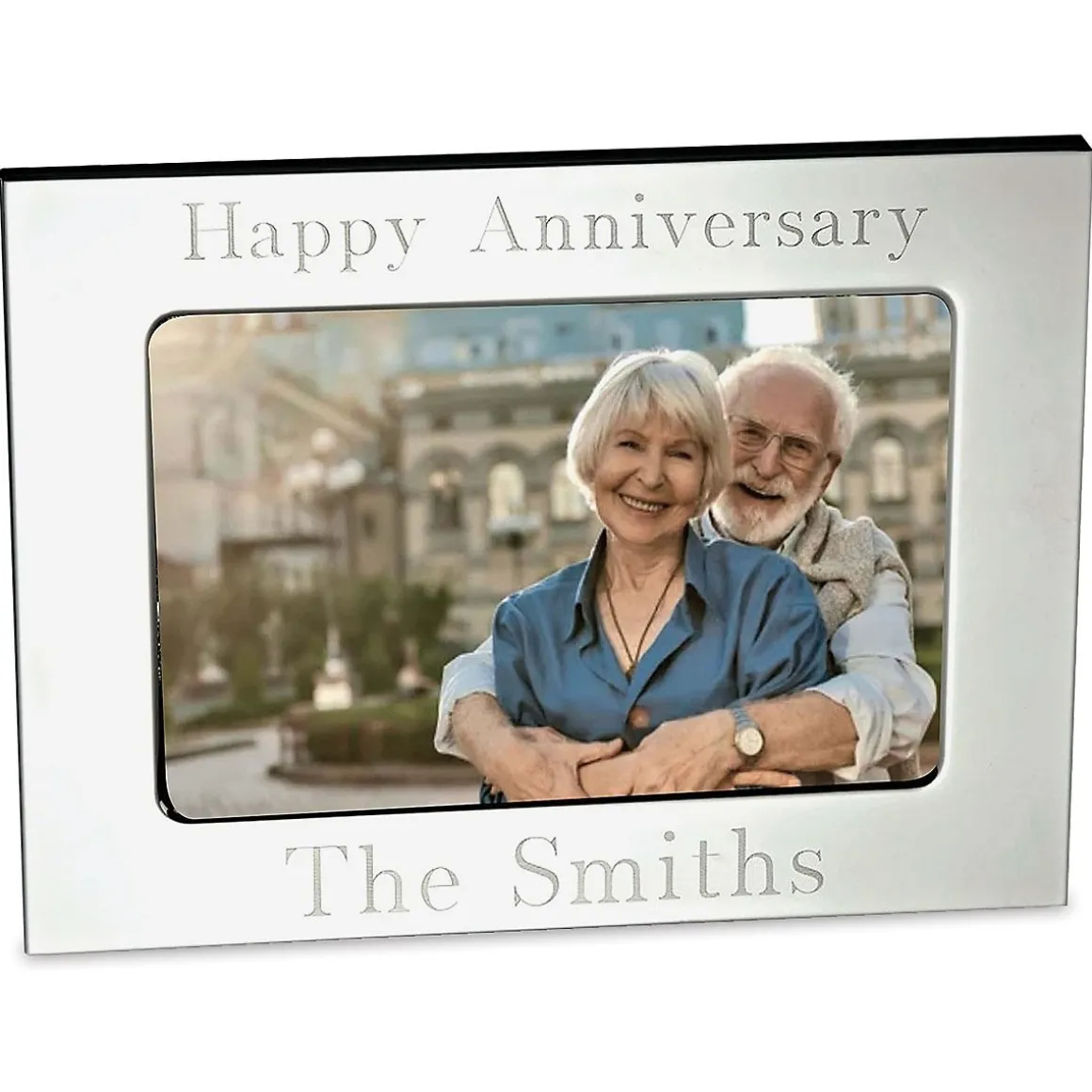 Silhouette 4 x 6 Personalized Photo Frame