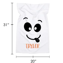 Silly Ghost Face Personalized Pillowcase