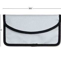 Silver Fireproof Envelope