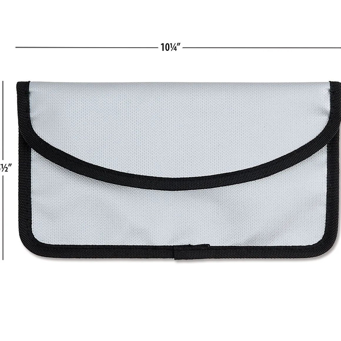 Silver Fireproof Envelope