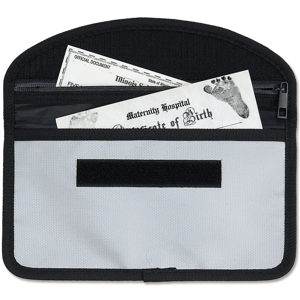Silver Fireproof Envelope