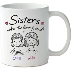 Sisters Personalized Mug