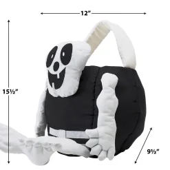 Skeleton Personalized Halloween Treat Bag