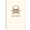 Skull & Crossbones Personalized Notebook