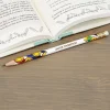 #2 Smiley Faces Personalized Hardwood Pencils