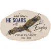 Soars with Eagles Garden Stone