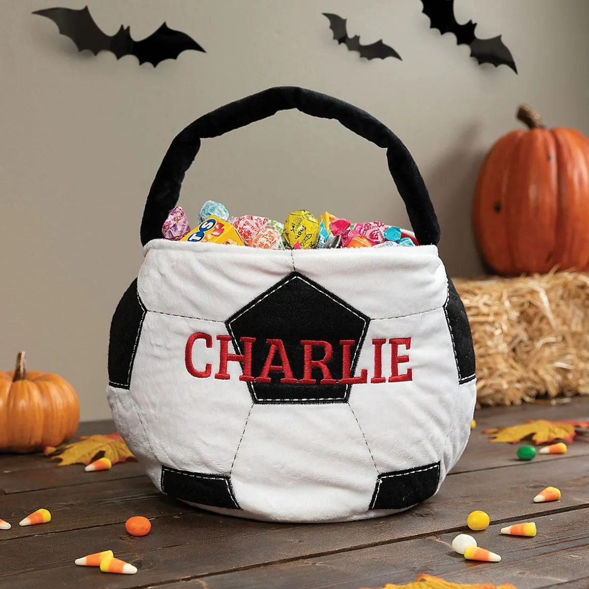 Soccer Halloween Personalized Treat Bag