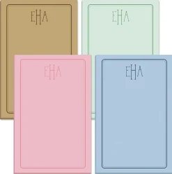 Solid Personalized Notepads