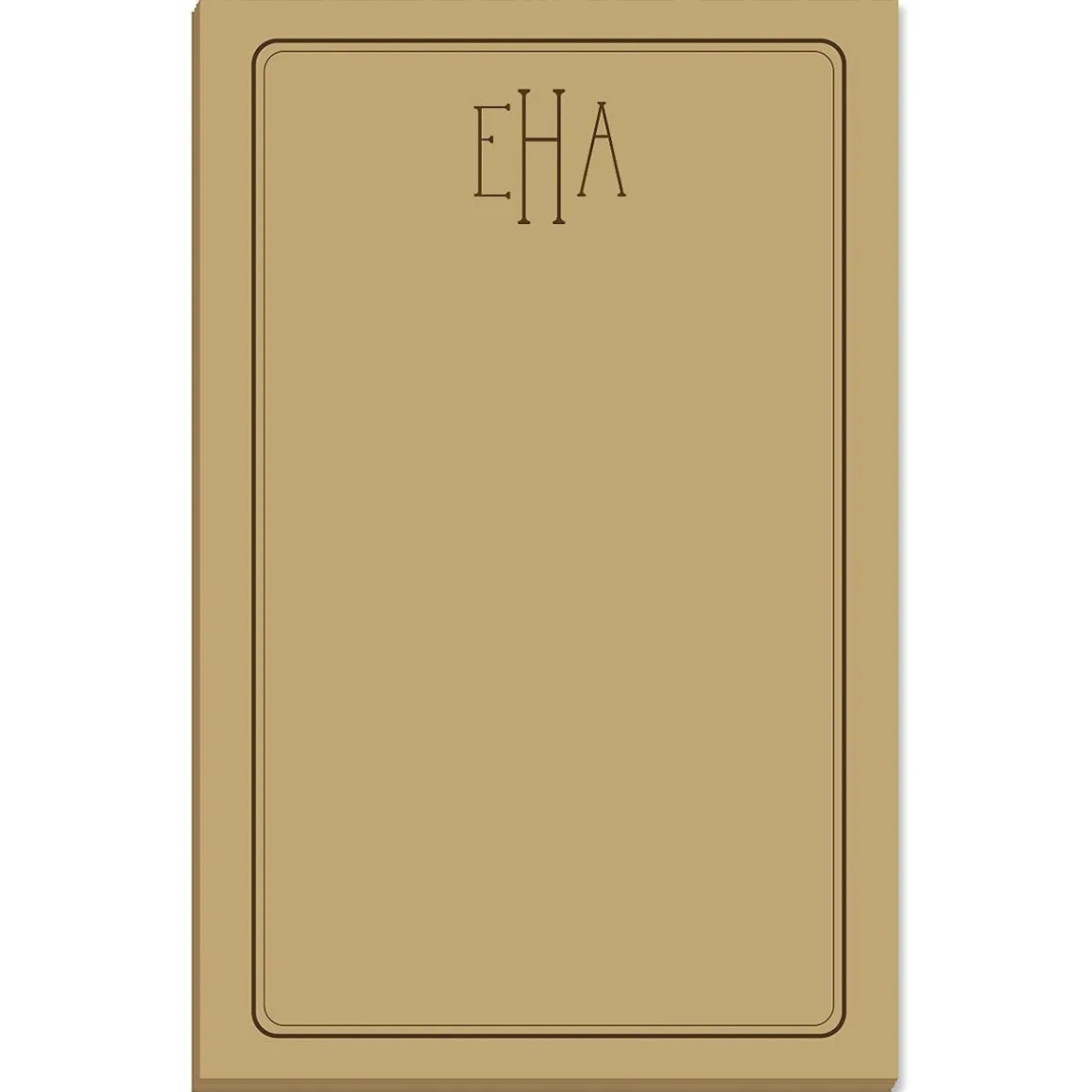 Solid Personalized Notepads