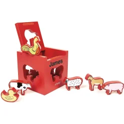 Sort and Play Personalized Barnyard