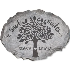 Soulmates Personalized Garden Stone