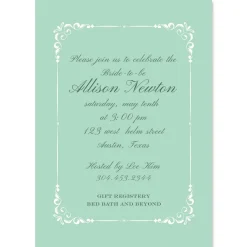 Splendor Personalized Invitations