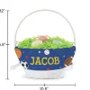 Sports Easter Basket with Personalized Liner