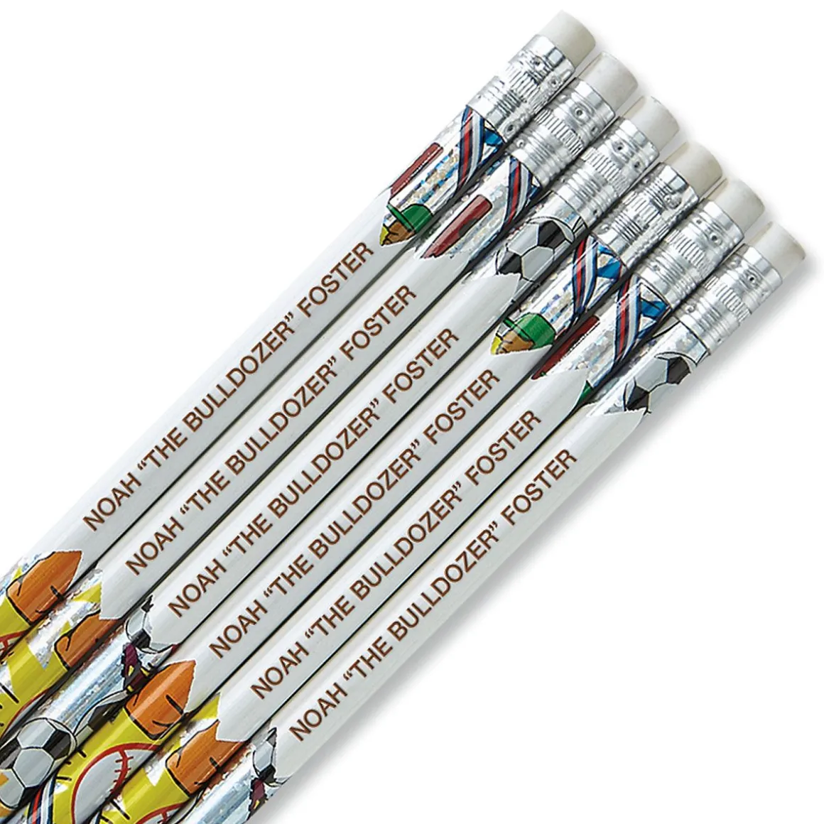 #2 Sports Personalized Hardwood Pencils