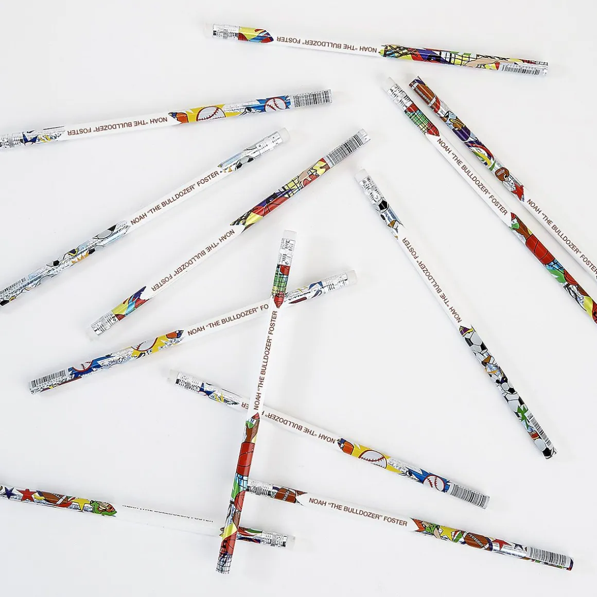 #2 Sports Personalized Hardwood Pencils