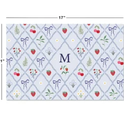 Spring Paper Personalized Placemat Pad