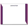 Stripe Note Cards