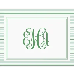 Stripes Personalized Note Cards