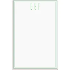 Stripes Personalized Notepads