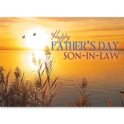 Sunrise Son-in-Law Father's Day Card