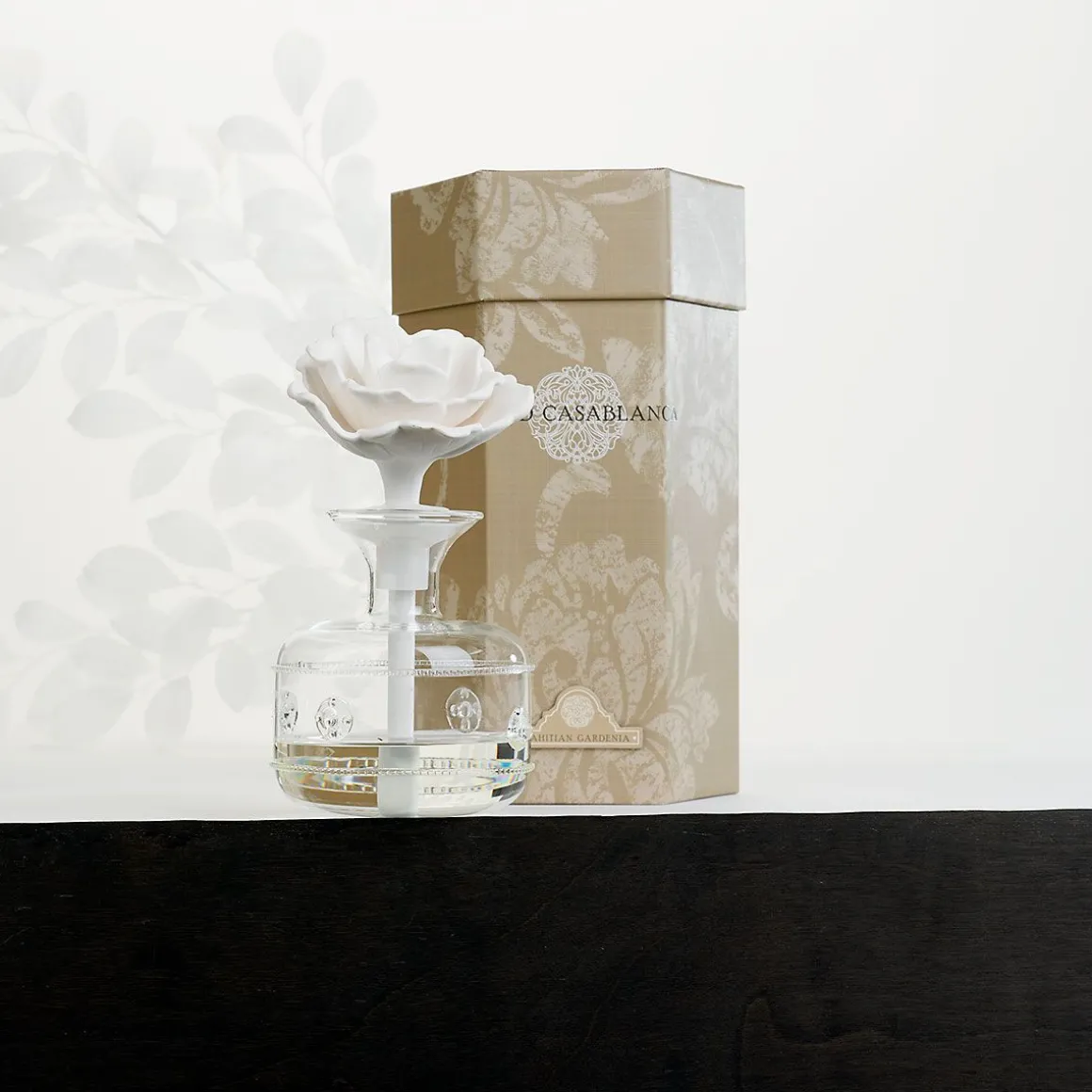 Tahitian Gardenia Grand Casablanca Porcelain Diffuser