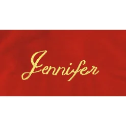 Teddy Bear Heirloom Needlepoint Personalized Christmas Stocking