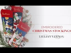 Teddy Bear Heirloom Needlepoint Personalized Christmas Stocking