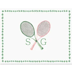 Tennis Personalized Note Cards