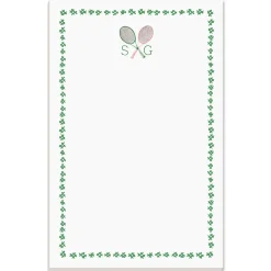 Tennis Personalized Notepads