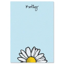 Textile Daisy Notepads