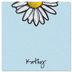 Textile Daisy Notepads