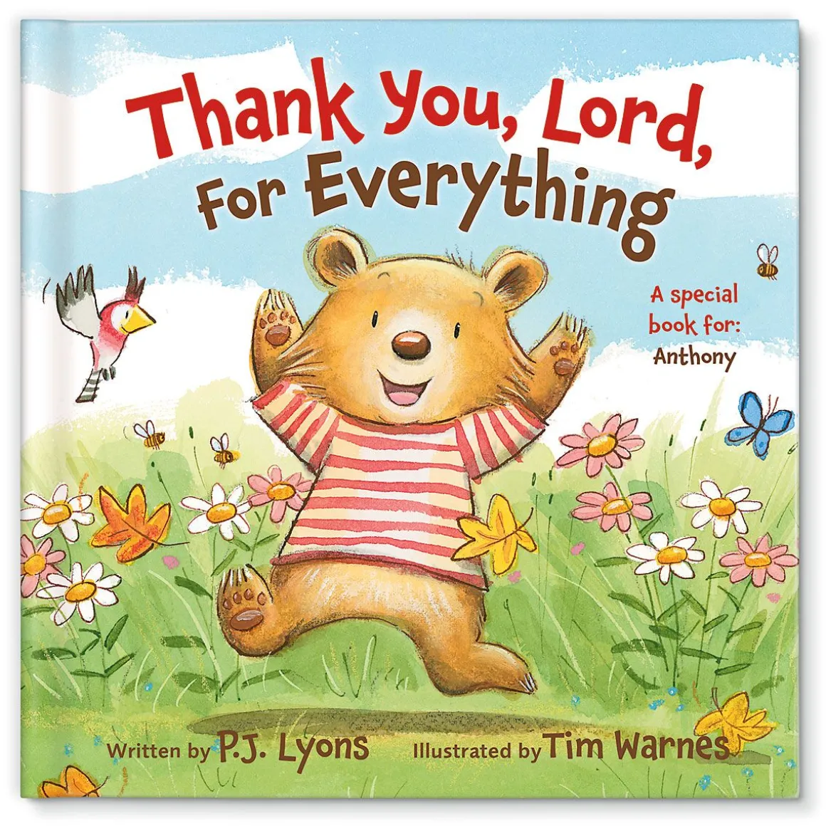 Thank You Lord Personalized Storybook
