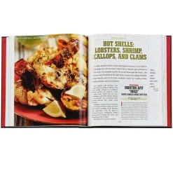 The BBQ Bible Personalized Leather-Bound Book
