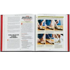 The BBQ Bible Personalized Leather-Bound Book