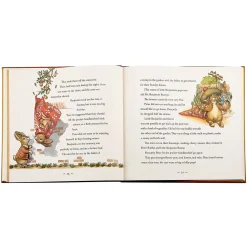 The Classic Tale of Peter Rabbit Personalized Leather-Bound Book