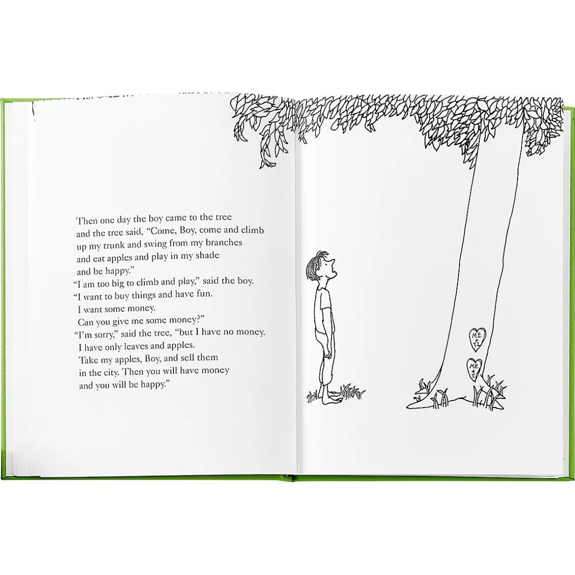 The Giving Tree Personalized Leather Bound Book