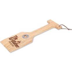 The Grillfather Grill Personalized Scraper with Built-in Bottle Opener