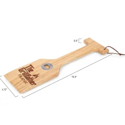 The Grillfather Grill Personalized Scraper with Built-in Bottle Opener
