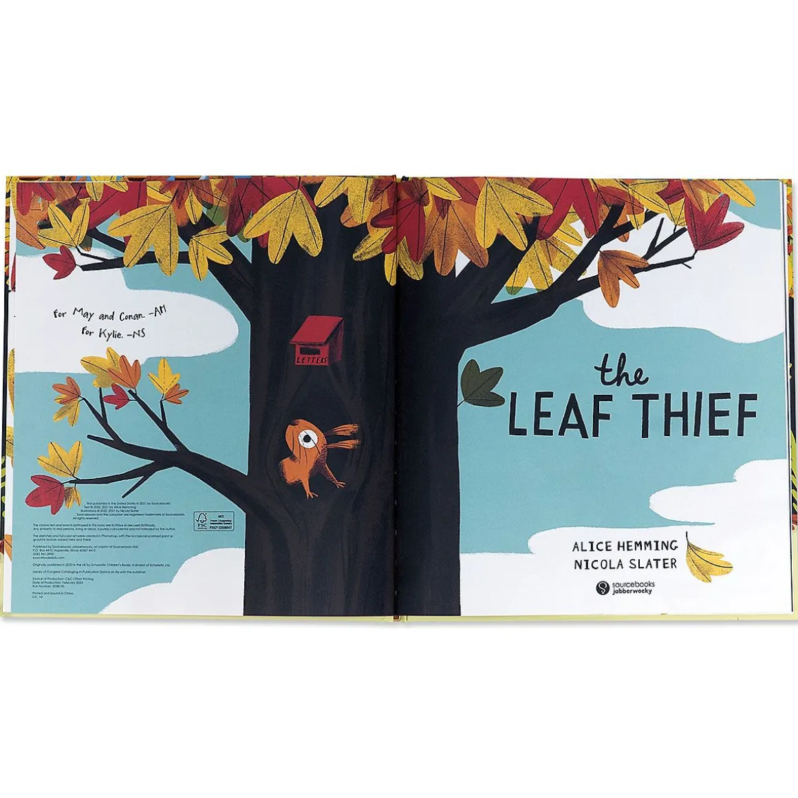 The Leaf Thief Storybook