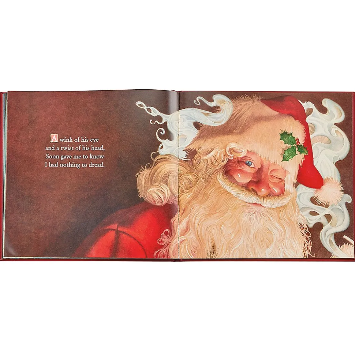 The Night Before Christmas Personalized Leather-Bound Book