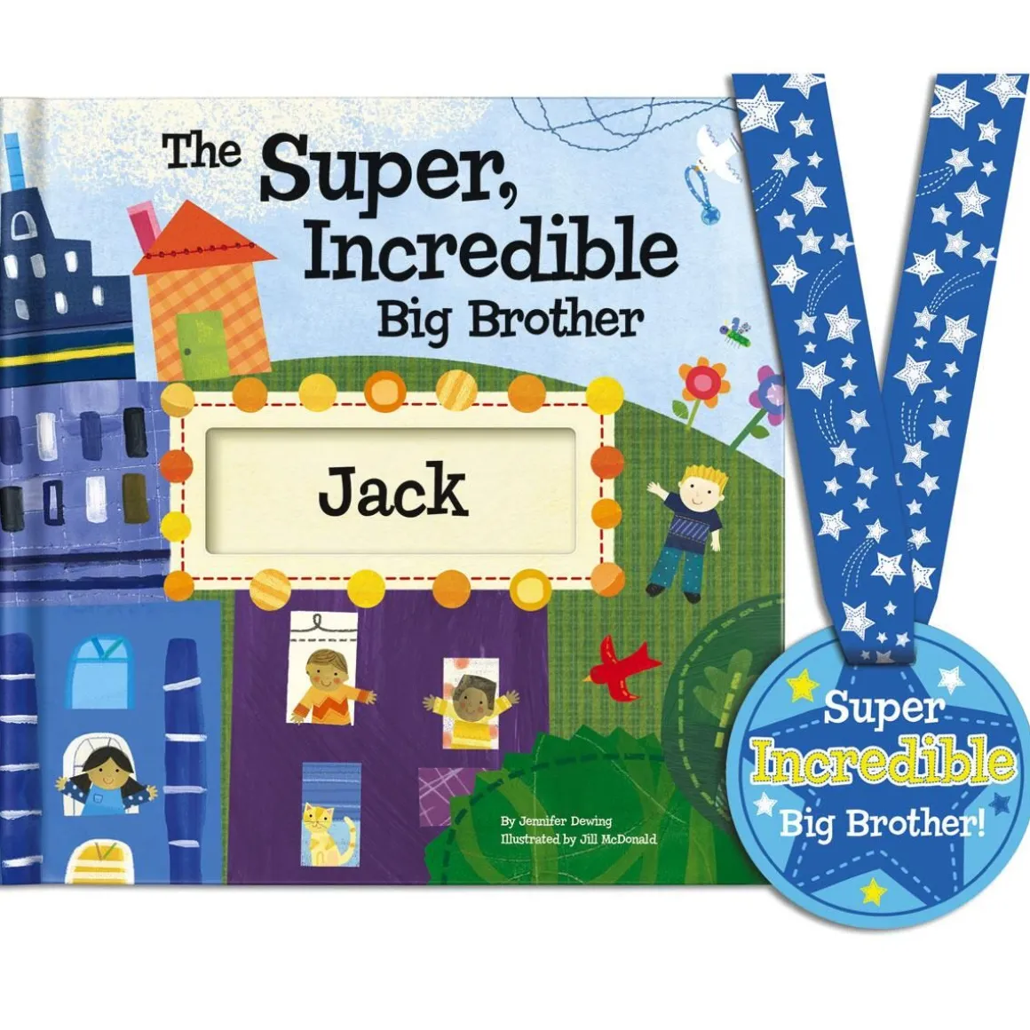 The Super Incredible Big Brother Personalized Storybook