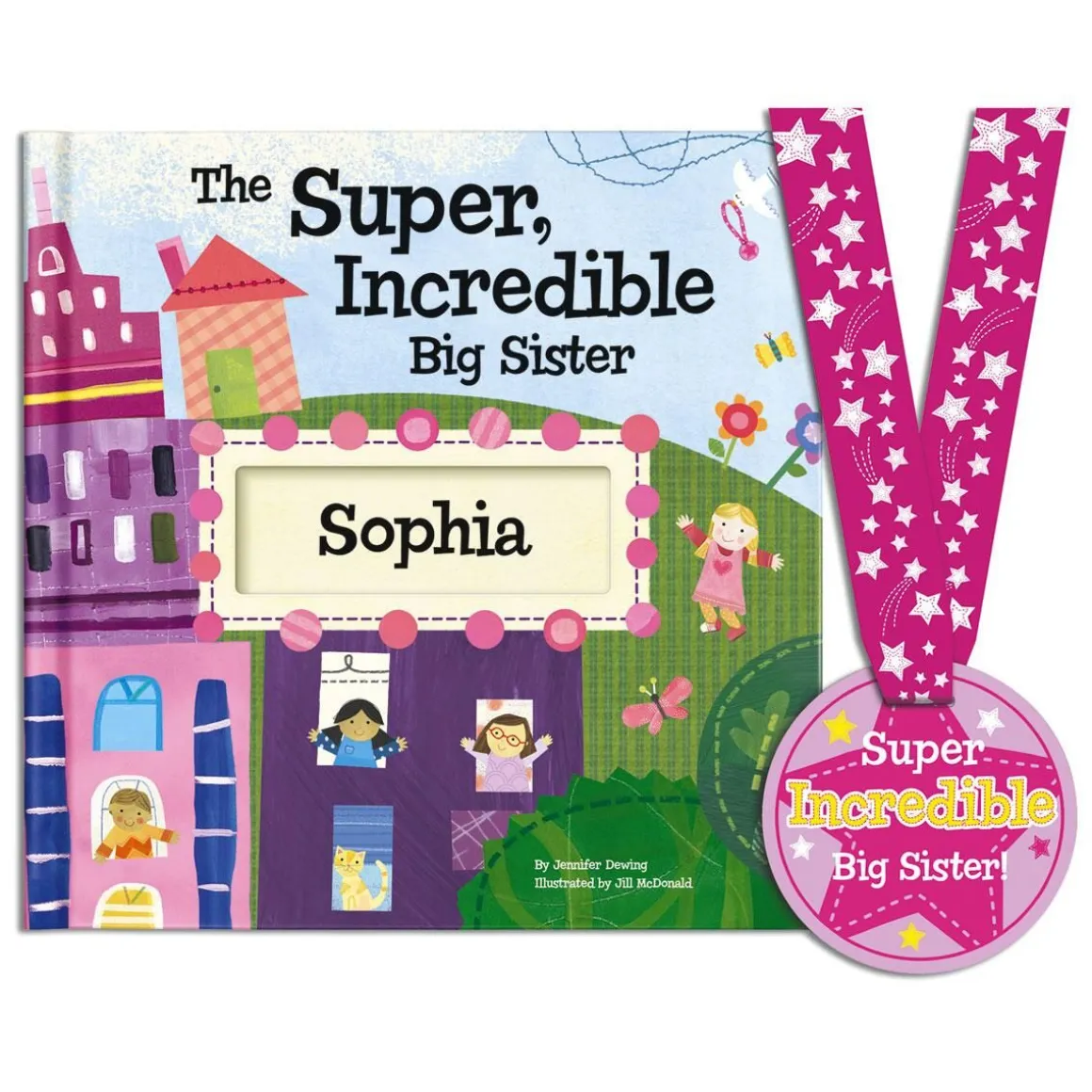 The Super Incredible Big Sister Personalized Storybook