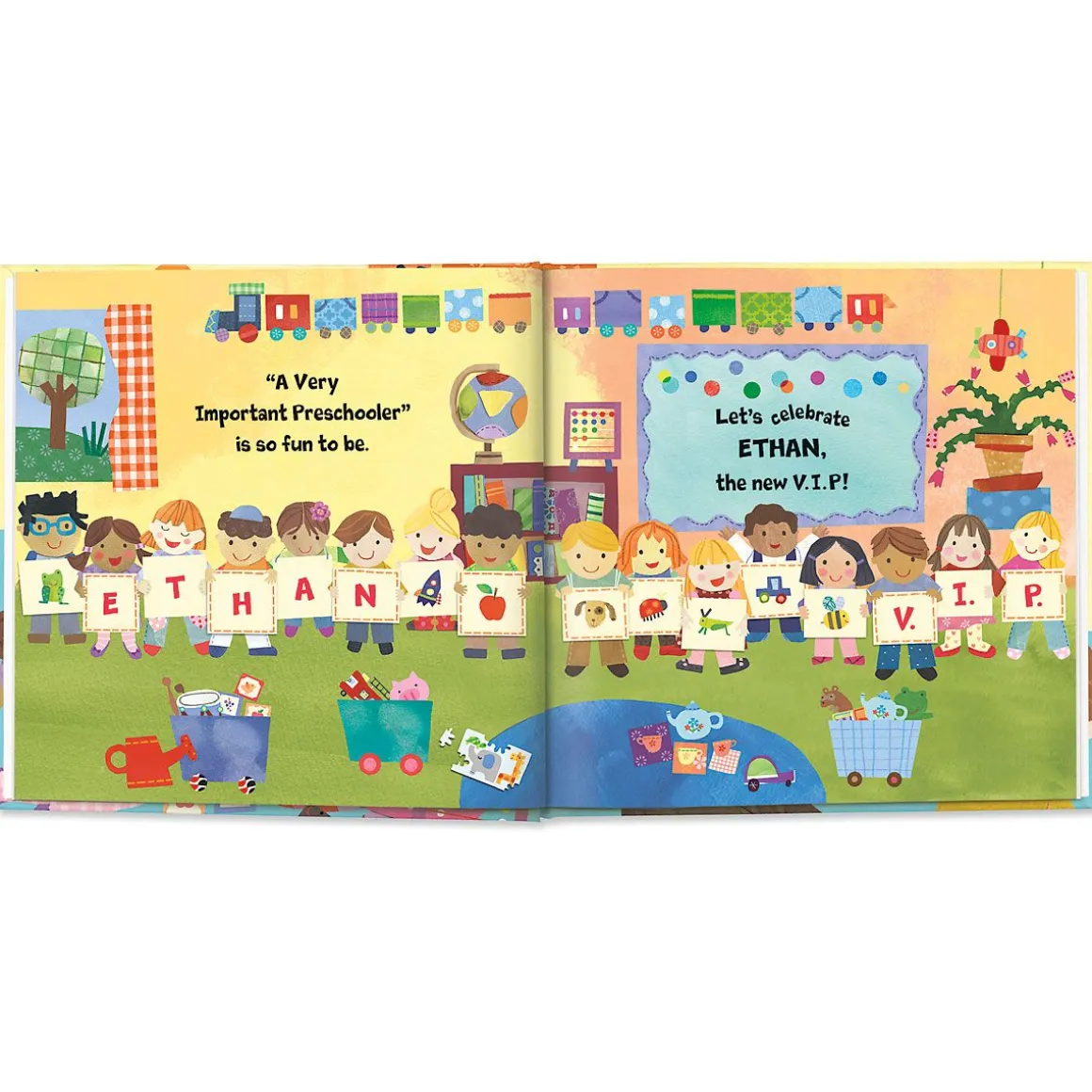 The Very Important Preschooler Personalized Storybook