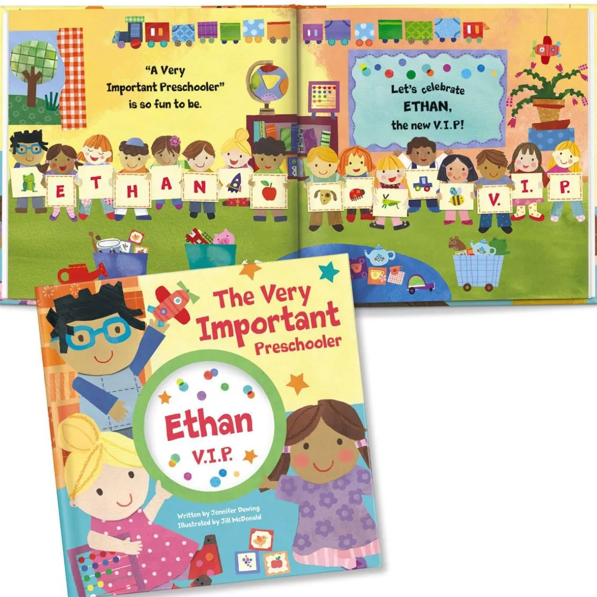 The Very Important Preschooler Personalized Storybook
