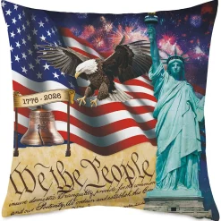 250th Patriotic Pillow