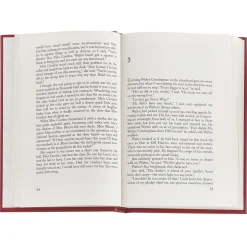 To Kill a Mockingbird Personalized Red Leather-Bound Book
